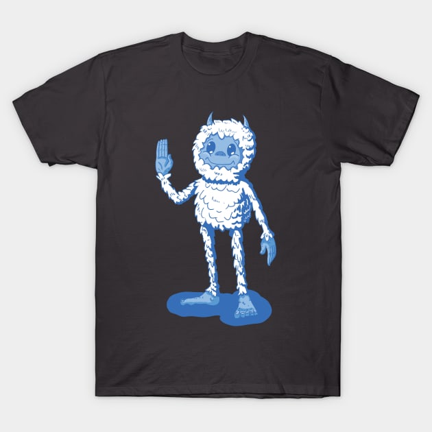 MR. YETI no background T-Shirt by droidmonkey